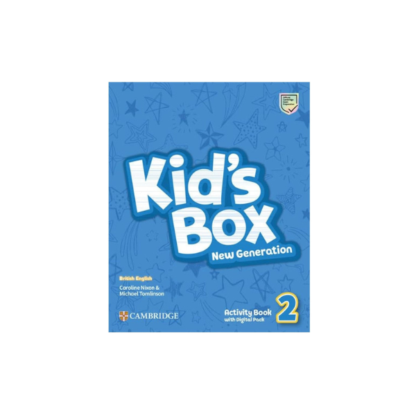 Kid's box new génération british English L2 activity book with digital pack CE1