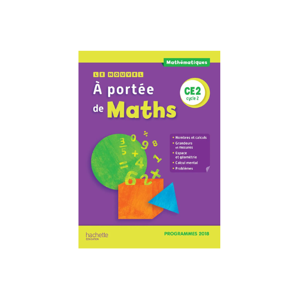 A PORTEE DE MATHS EDITION HACHETTE