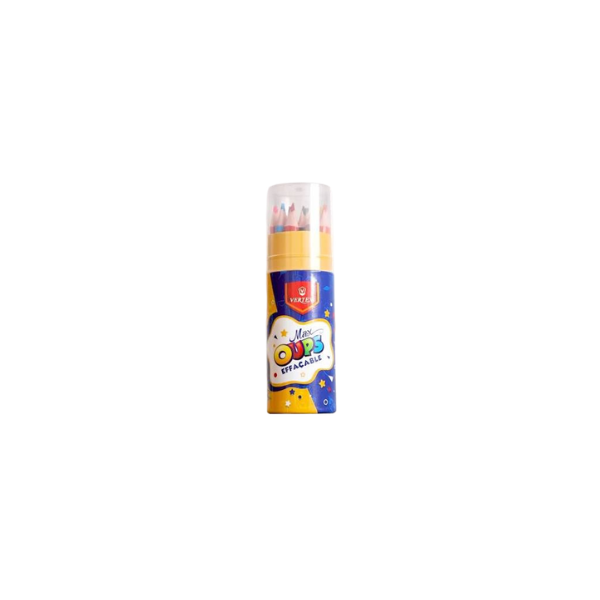 CRAYON COULEUR EFFACABLE EN TUBE 12/9 VERTEX