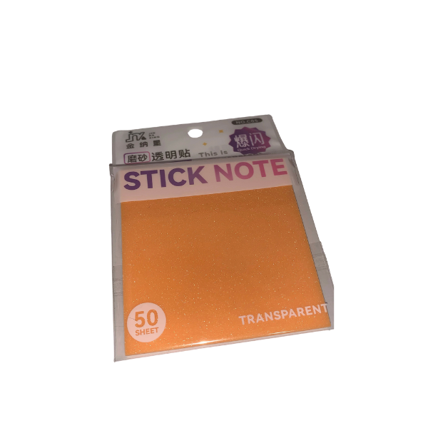 STICK NOTE TR PAILLETE C05