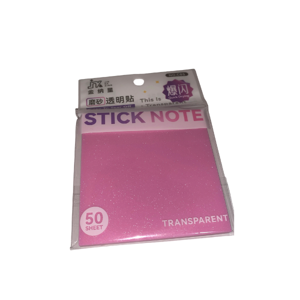 STICK NOTE TR PAILLETE C05
