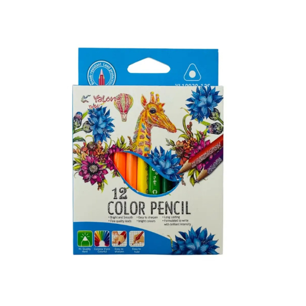 CRAYON COULEUR 12/9 YALONG YL10020-12S