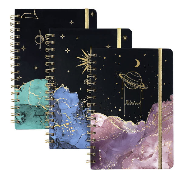 NOTE BOOK A5 WIRO ELASTIQUE YALONG YL-XQ203-25H