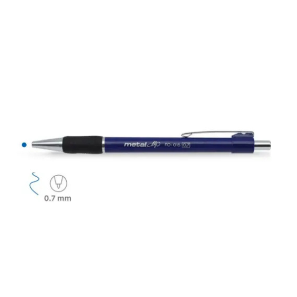 STYLO BILLE FLEXOFFICE BLEU REF FO-015