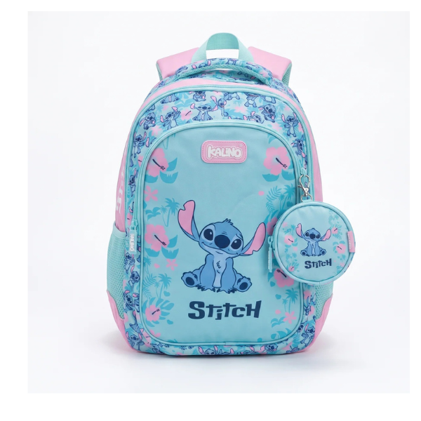 SAC A DOS SCOLAIRE STITCH KALINO 10174
