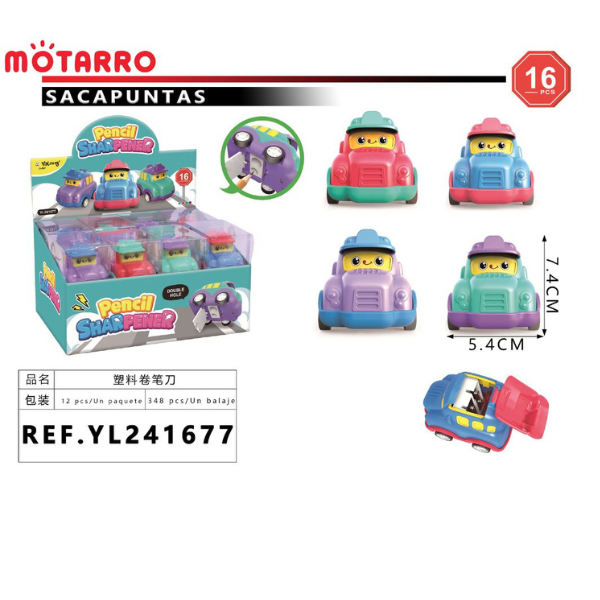 TAILLE CRAYON 2T VOITURE YALONG YL241677