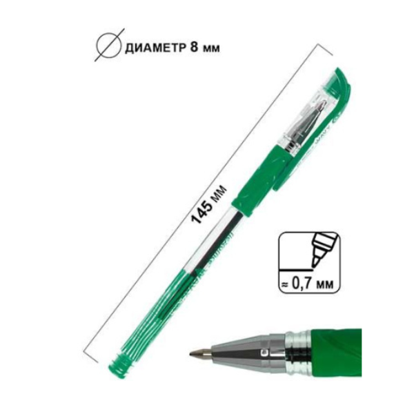 STYLO BILLE FLEXOFFICE 0.7 VERT REF FO-045