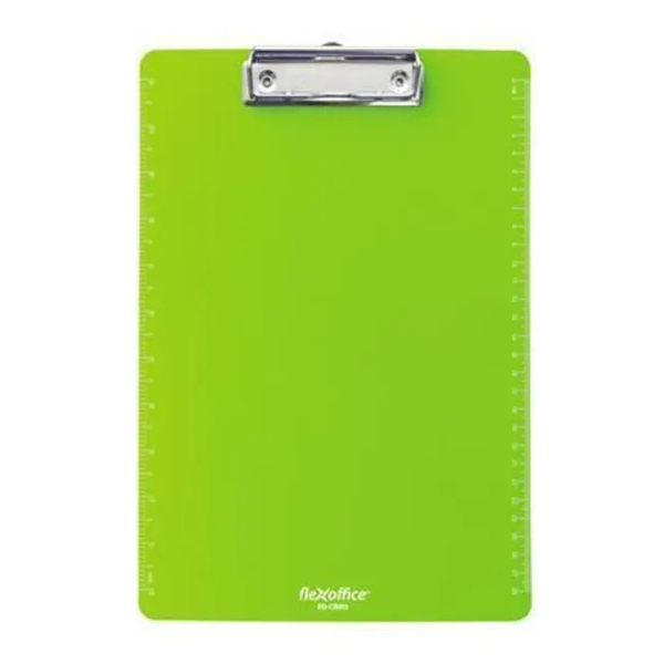 PORTE-BLOC PINCE FLEXOFFICE VERT REF FO-CB011