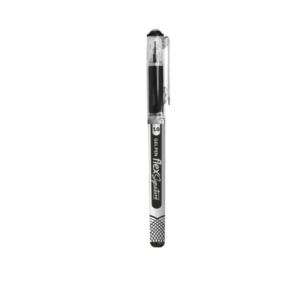 STYLO GEL FLEXOFFICE 1.0 NOIR REF FO-GEL034