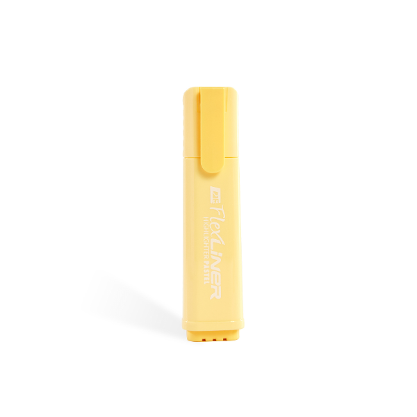SURLIGNEUR FLEXOFFICE JAUNE PASTEL REF FO-HL009