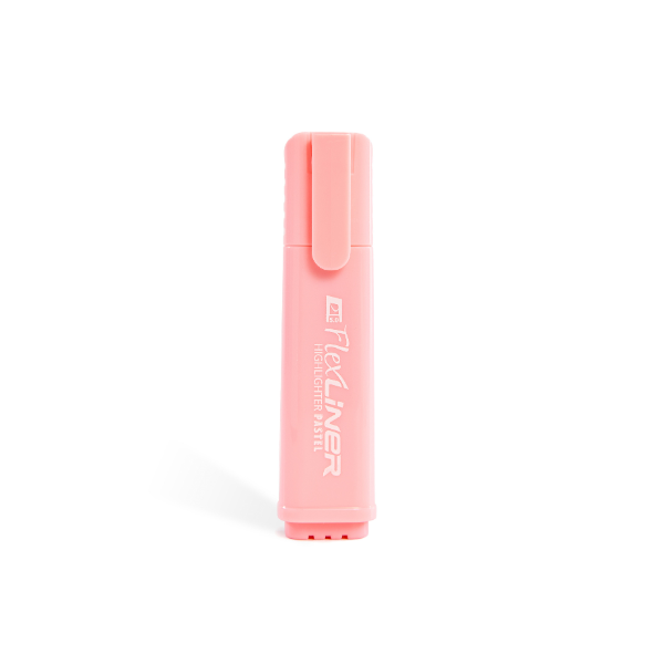 SURLIGNEUR FLEXOFFICE ROUGE PASTEL REF FO-HL009