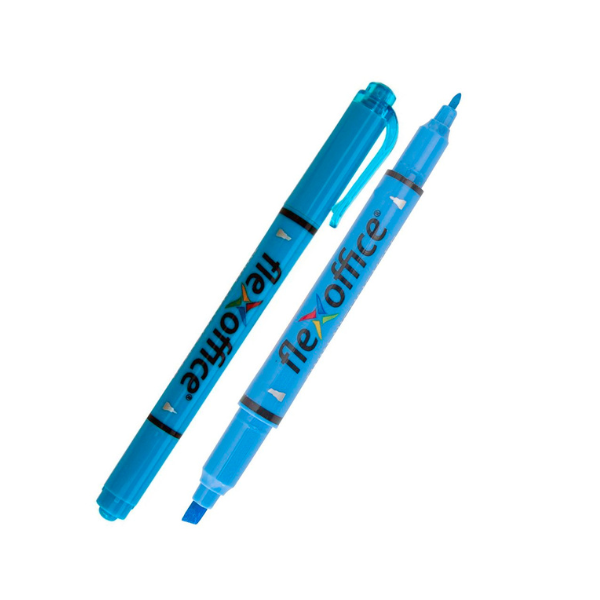 SURLIGNEUR FLEXOFFICE BLEU REF FO-HL01