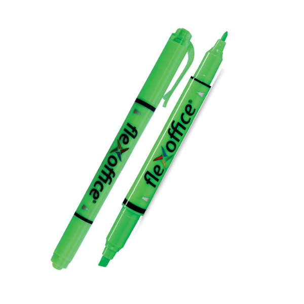 SURLIGNEUR FLEXOFFICE VERT REF FO-HL01