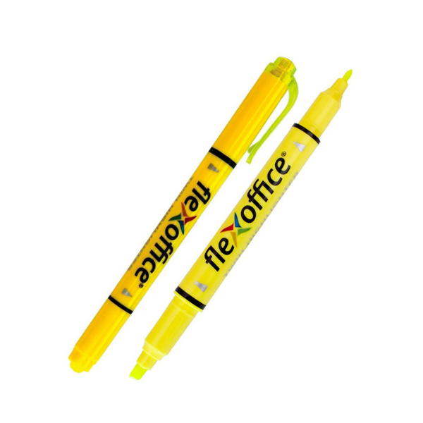 SURLIGNEUR FLEXOFFICE JAUNE REF FO-HL01