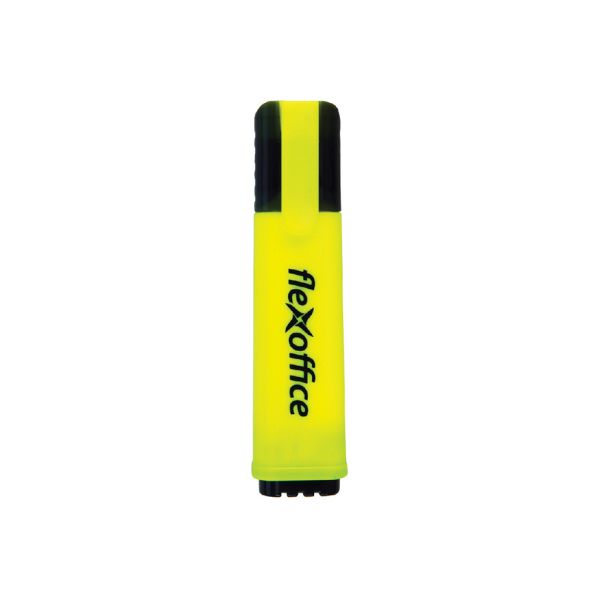 SURLIGNEUR FLEXOFFICE JAUNE REF FO-HL02