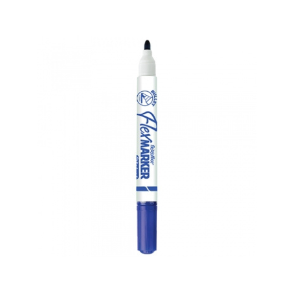 MARQUEUR TABLEAU BLANC FLEXOFFICE BLEU REF FO-WB03