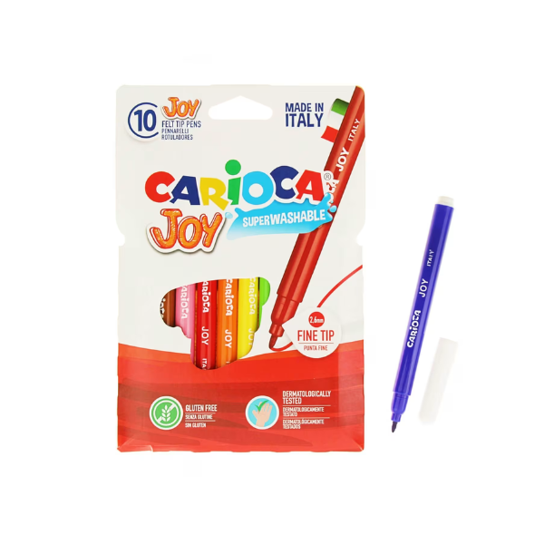 FEUTRE DE 10 JOY SUPER LAVABLE CARIOCA 40528