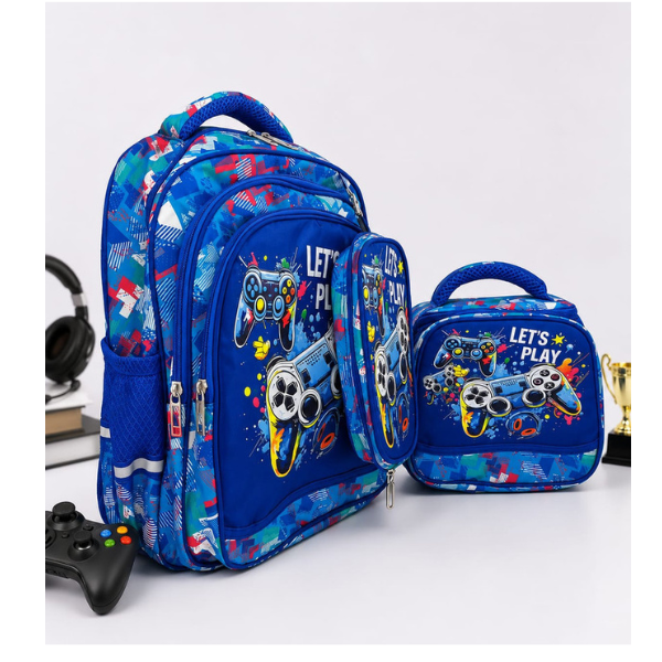 SAC A DOS + PANIER + TROUSSE MODELE 501 BLEU CLAIRE