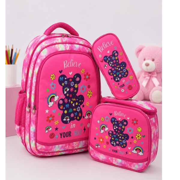 SAC + PANIER + TROUSSE MODELE 502 ROSE