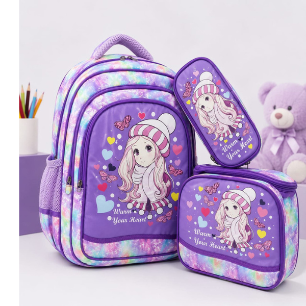 SAC + PANIER + TROUSSE MODELE 502 VIOLET