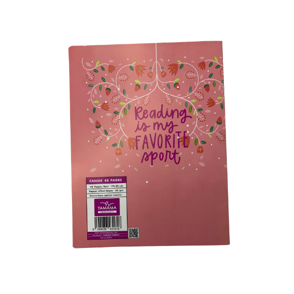 Cahier Suprême Piqûre 48p – Petit Modèle 60g (Yamama)