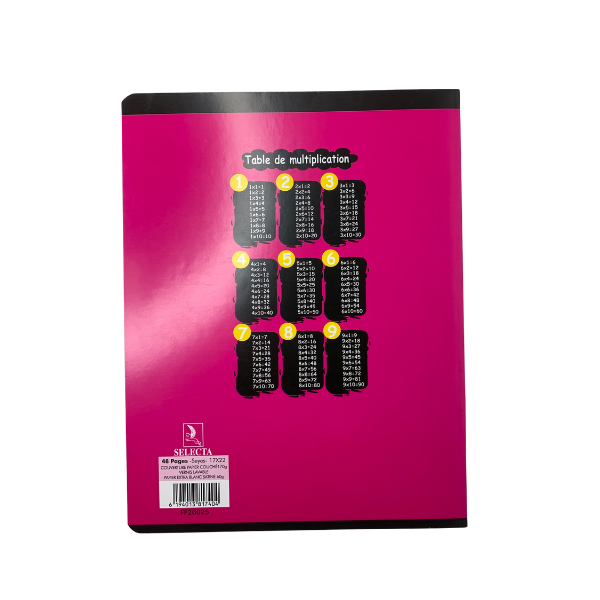 Cahier 12 Selecta Super 48p