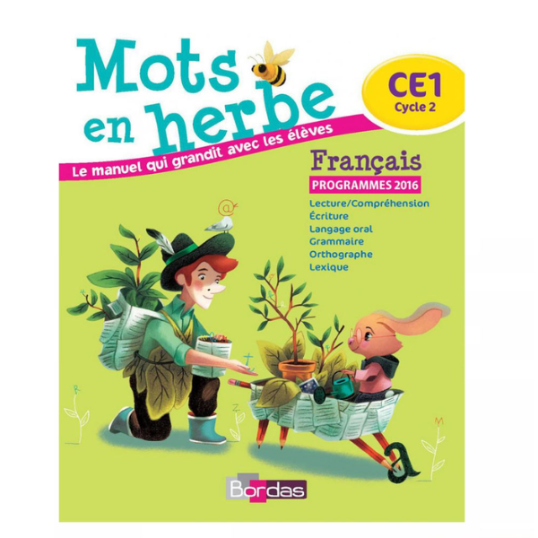 MOTS EN HERBE FRANCAIS CE1 CYCLE 2