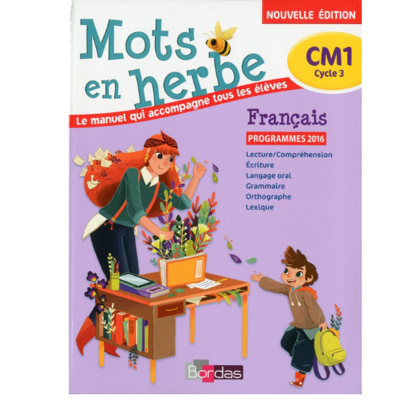 MOTS EN HERBE FRANCAIS CM1 CYCLE 3