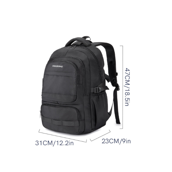 KINGSONS - MEGATRON SCHOLAR BACKPACK NOIR - KS25327