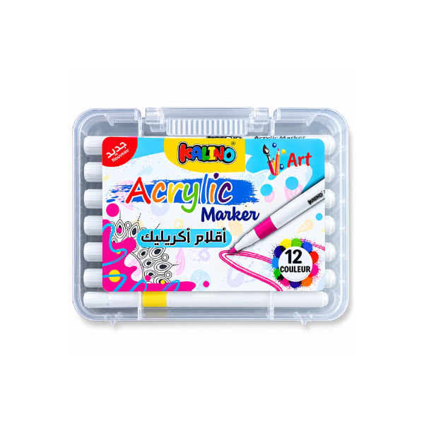 FEUTRES ACRYLIQUES KALINO PAQ DE 12
