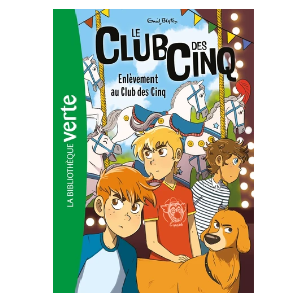 LE CLUB DES CINQ - ENLEVEMENT AU CLUB DES CINQ (1955)