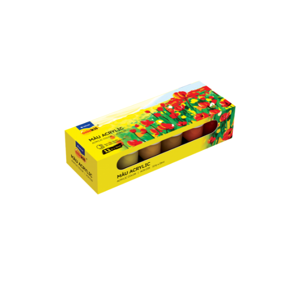 ACRYLIQUE 12 COULEURS REF ACR-C03
