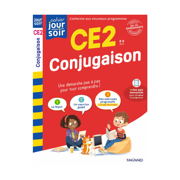 CONJUGAISON CE2 - CAHIER JOUR SOIR