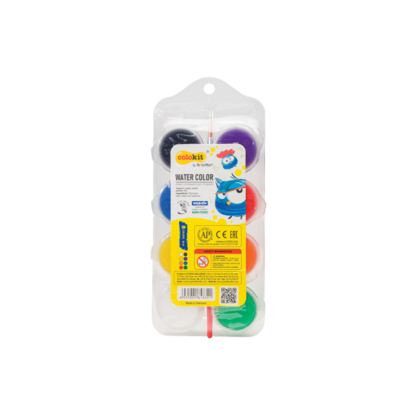 AQUARELLE 8 COULEURS  REF WACO-C06