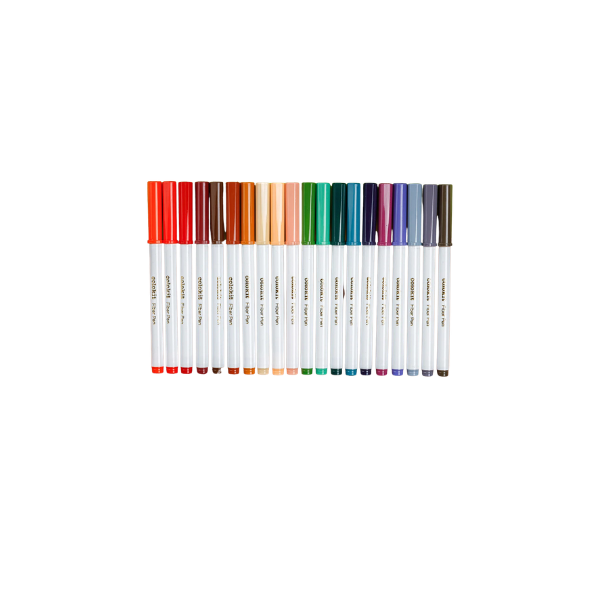 FEUTRE 20 COULEURS LAVABLE REF SWM-C009