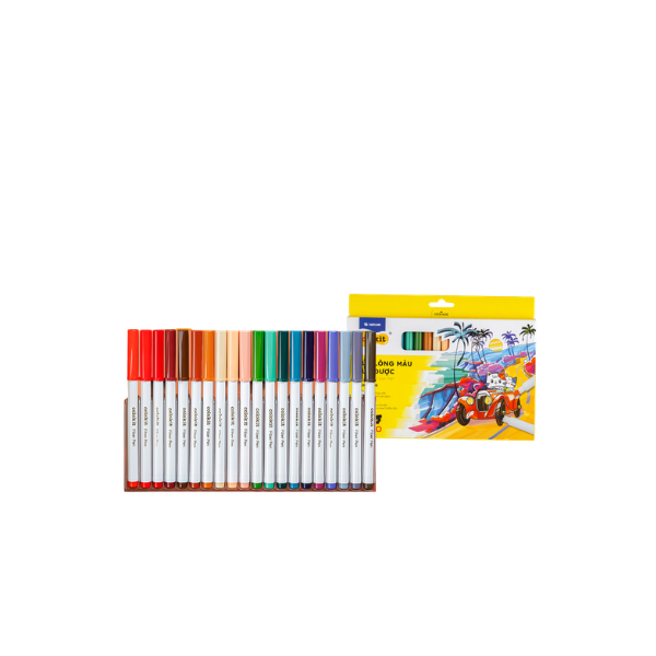 FEUTRE 20 COULEURS LAVABLE REF SWM-C009