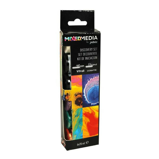 Set Découverte Mixed Média 6x20ML - Pébéo.