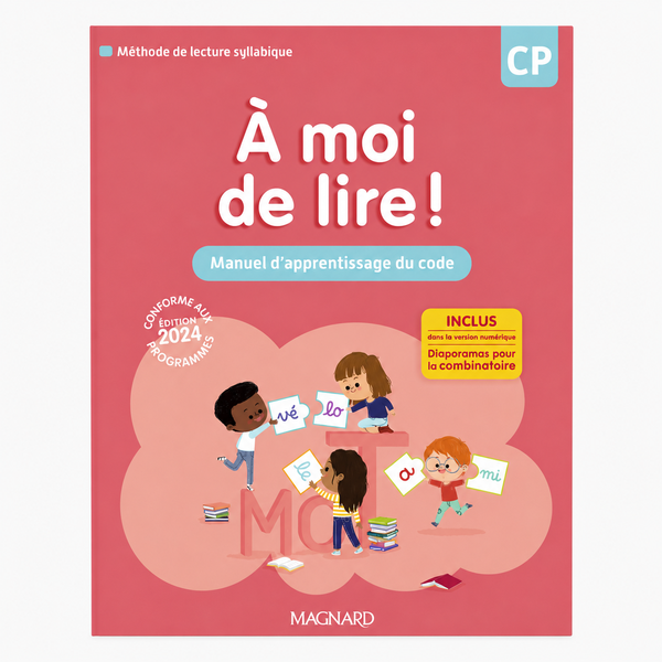 A MOI DE LIRE CP MANUEL D'APPRENTISSAGE DU CODE