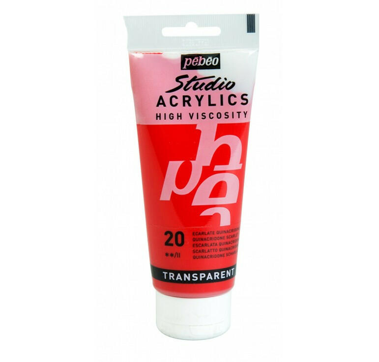Tube de Peinture Acrylique Fine Studio 100ml – Pébéo.