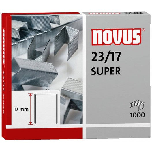 NOVUS - Agrafes 23/17 PQ/1000