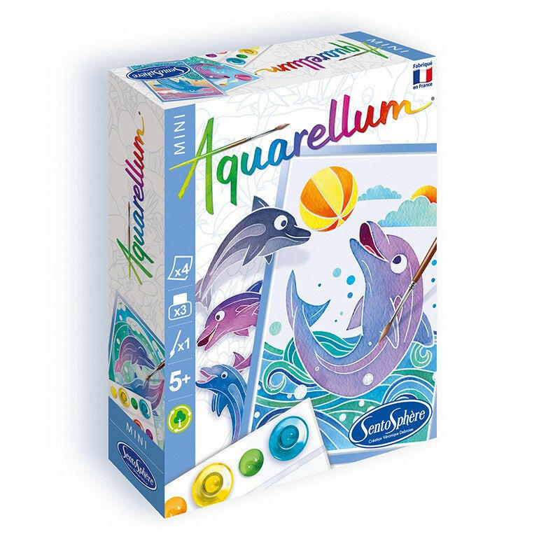 Mini Aquarellum, Dauphins - Sentosphère.