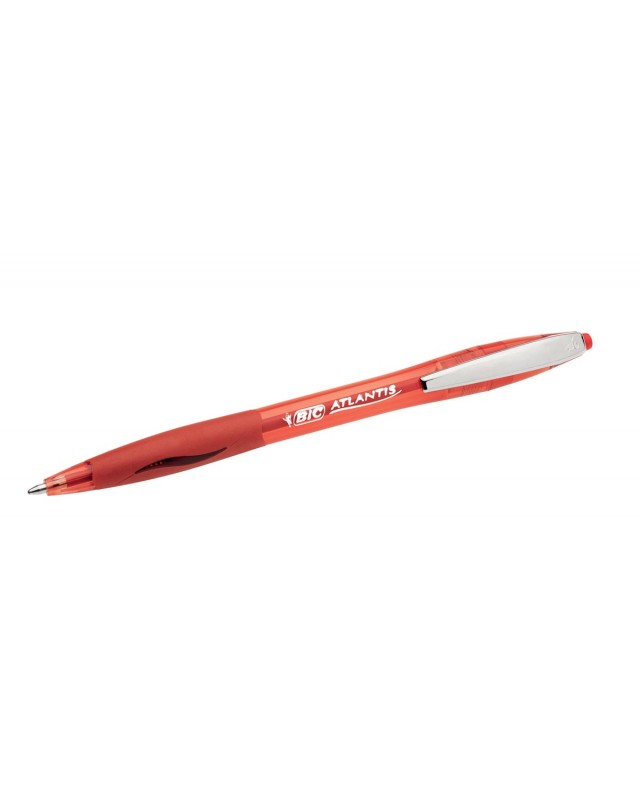 STYLO A BILLE BIC ATLANTIS ROUGE