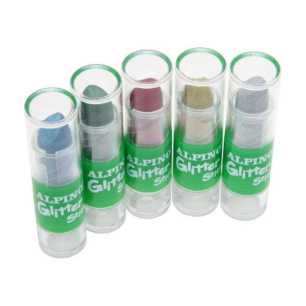 Alpino - Blister 5 Glitter Stick