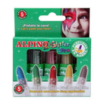 Alpino - Blister 5 Glitter Stick.