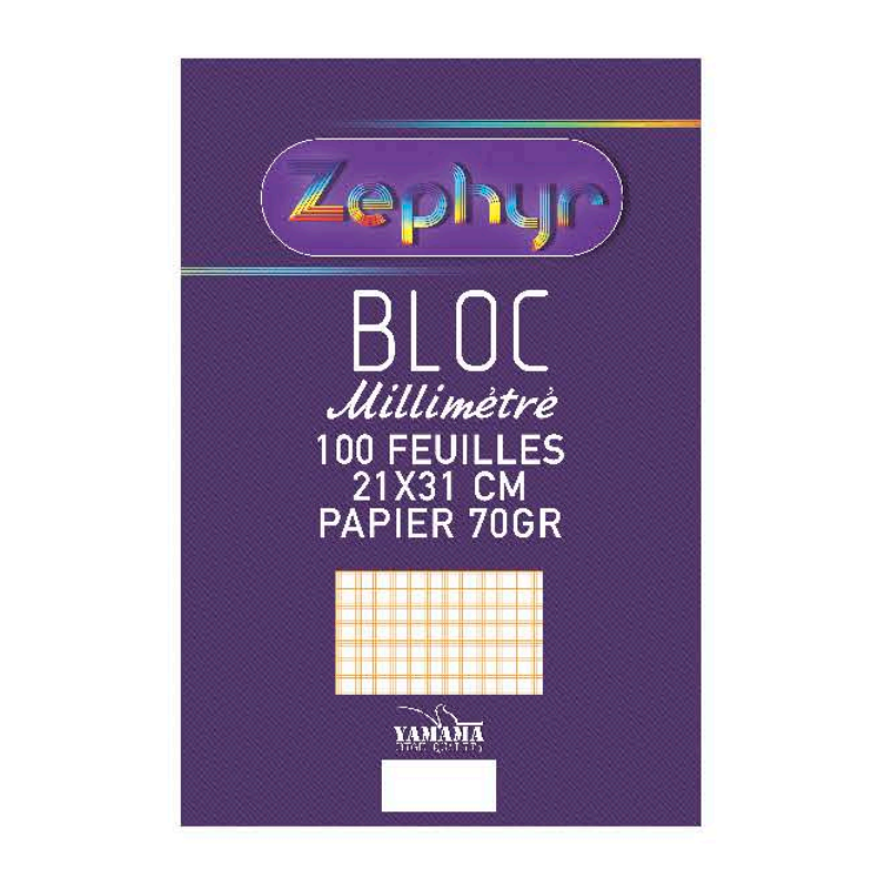BLOC MILLIMITRIE 50F YAMAMA 70G.