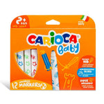 Boîte de 12 feutres BABY - Carioca.