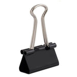 Boite De 48 Clips 25 Mm-Noir Foska.