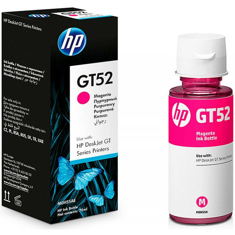 Bouteille d’encre HP GT52 Magenta - Originale.