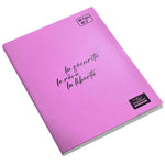 Cahier BMV 17x22 cm Pastel, 96 pages - Yamama.