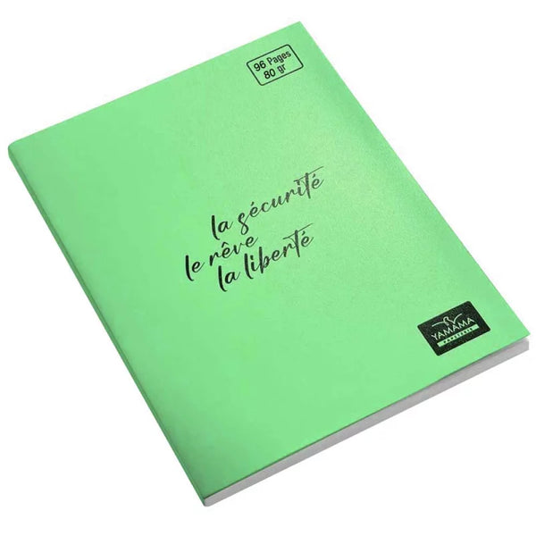 Cahier BMV 17x22 cm Pastel, 96 pages - Yamama.